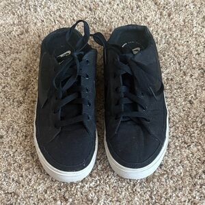 Black Canvas Nike Court Legacy Sneakers